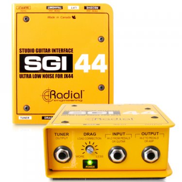 广东Radial,SGI 44,现场吉他远程传输DI直插盒,吉他信号扩展器,录音室吉他接口,吉他D