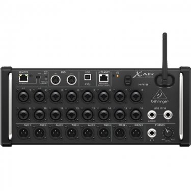 广东百灵达 Behringer XR18 18路机架式数字调音台 iPad调音台 数字机架式调音台 iPad数字调音台 平板调音台 内置WIFI 录音混音扩声混音台 可自动混音 多轨录音