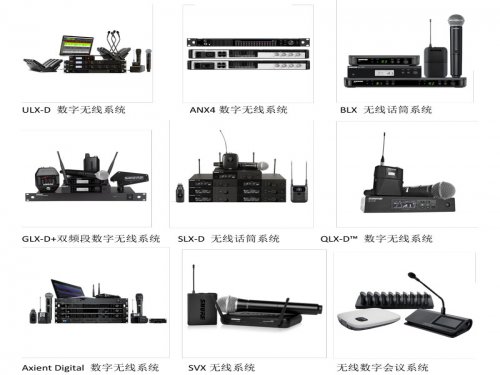 广东Shure 舒尔无线话筒 麦克风系统 