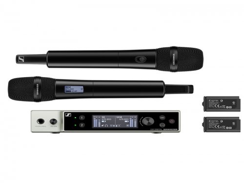 广东森海赛尔 EW-DX 835-S SET 一拖二无线麦克风 教学会议舞台演出直播无线话筒 Sennheiser